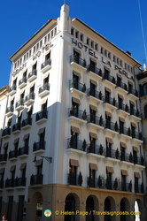Hotel La Perla - Where Hemingway and many other celebrities stay when in Pamplona