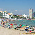The North beach is one of the most popular beaches in Peñíscola