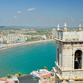 View from Peñíscola Castle 