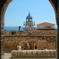 View of the Peñíscola lighthouse