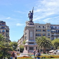 Statue of Antonio de Oquendo in Plaza de Oquendo