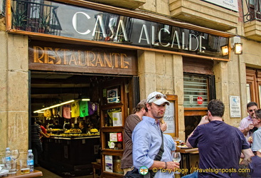 Casa Alcalde Restaurante at no. 19 Calle Mayor