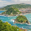 This is the most popular view of San Sebastian