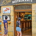 La Vina Restaurant on Calle 31 de Agosto, San Sebastian