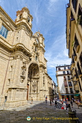 Side view of Santa Maria del Coro