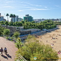 The Piquío Gardens split the Sardinero beach into two parts