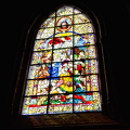 Stained glass of Seville Cathedral