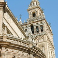 A view of the top of La Giralda