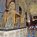 Christopher Columbus' tomb dates from 1890s