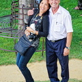Paolo, our marvellous coach driver, always has a smile on his face.