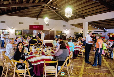 Dining room of Hacienda Los Miradores