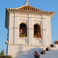 That's Tony at the top of Los Miradores