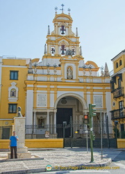 Facade of La Macarena
