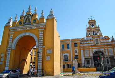 Macarena gate and Basilica
