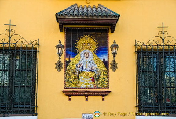 La Macarena holds the place of honour in Holy Week celebrations in Seville