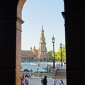 A view of the look-alike Giralda tower