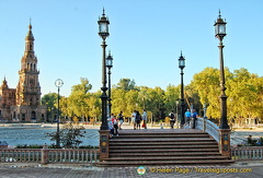 A feature of street lamps and tower