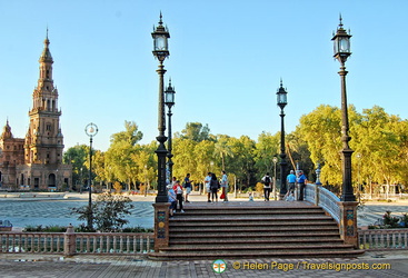 A feature of street lamps and tower
