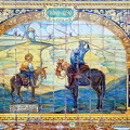 Tile panel representing Ciudad Real