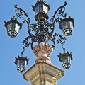 Beautiful street lights of Seville