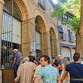 Queueing to enter the Casa y Museo del Greco