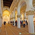 The beautiful interior of the Santa Maria la Blanca