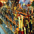 Toledo swords at the Suarez showroom