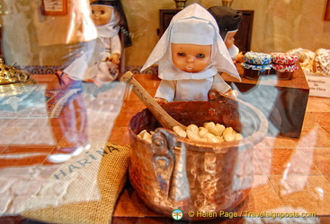 Nuns used to make these Toledo sweets, hence the dolls
