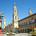 Zaragoza City Hall on the right