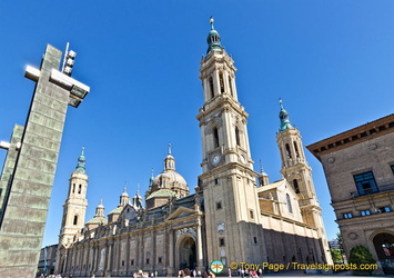 Towers of the Basilica del Pilar