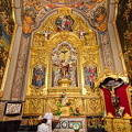 Basilica del Pilar:  Under the altar table is a tomb with remains of the great Bishop of Zaragoza