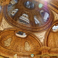 Holy Chapel: The vault is pieced to allow the Velazquez cupola painting to be seen