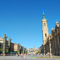 Plaza del Pilar is also known as Plaza del Catedrales