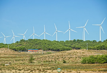 Windmills near Zaragoza