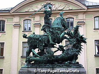 St George and the Dragon, Old Town, Stockholm