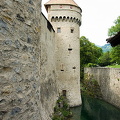 Chillon Castle moat
