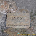 Memorial to Lord Byron who lived by Lake Geneva from 1816 to 1824.