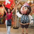 Flying the Swiss flag with Pinocchio