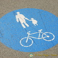 The Lake walk is a cycling track as well
