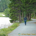 Lake walk, St Moritz