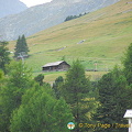 The "Heidi" hut above St Moritz