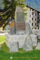 Bergsteigerfriedhof - Mountaineers' Cemetery in Zermatt
