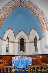Inside the English church