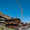 Building works in Zermatt