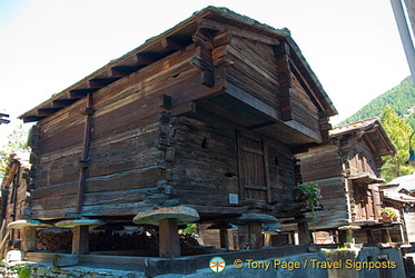 These old wooden buildings are from the 16th century