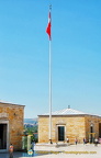 A limp Turkish flag
