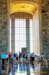 The Hall of Honour where Atatürk's tomb is