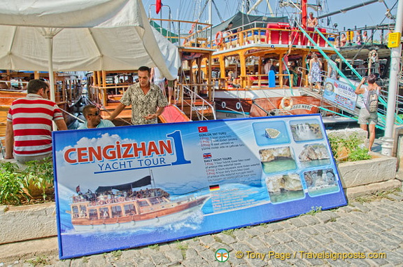 These boat tours take you to a waterfall for a swim