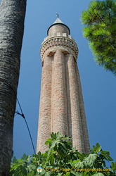 The iconic fluted minaret