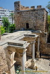 Upper level of Hadrian's Gate